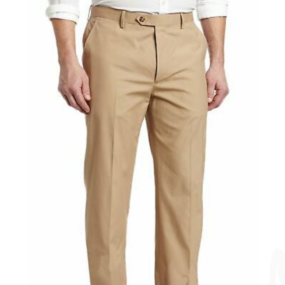 Tommy Hilfiger flat front trouser pants Creased 38